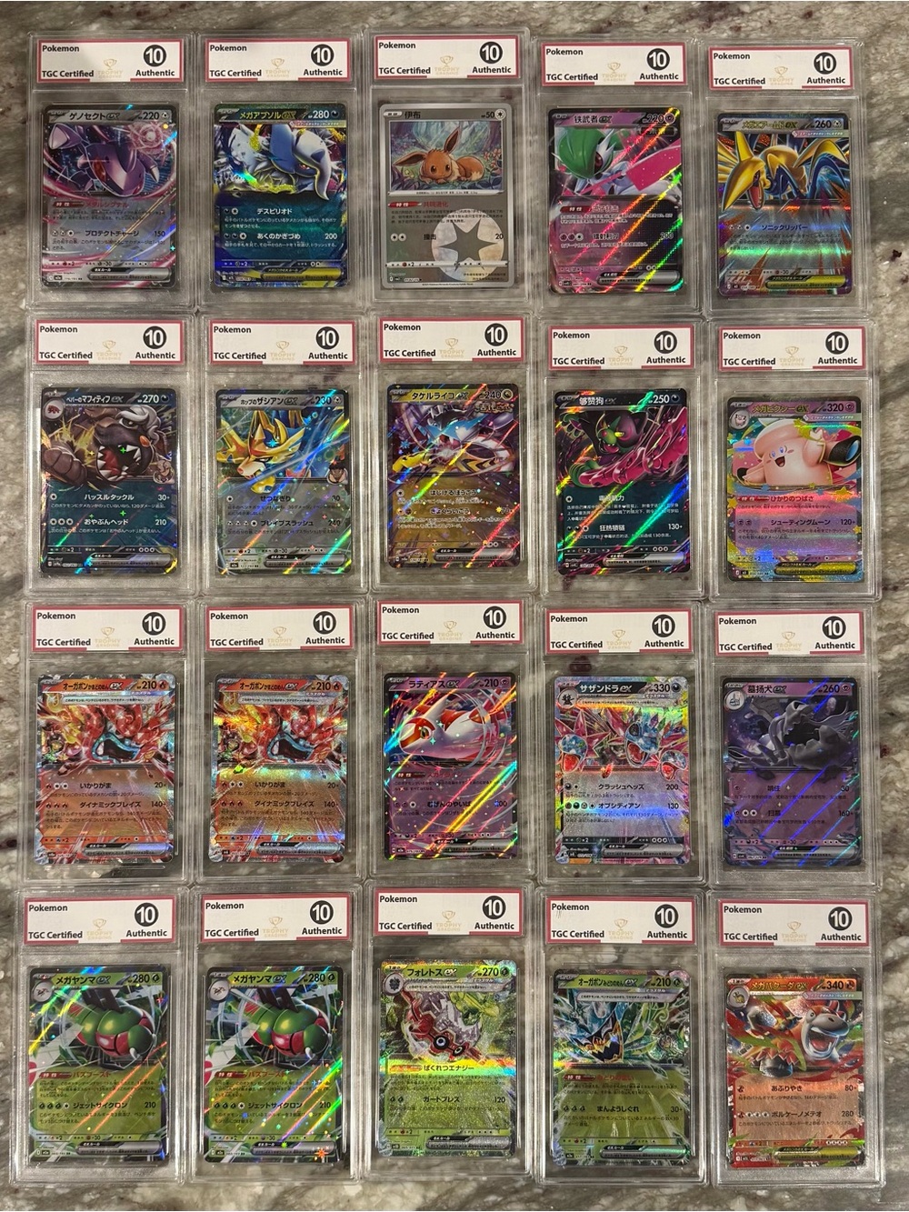 20 Pokémon TCG Graded 10 Slab Lot Japanese Cards Whatnot Live Seller Resale